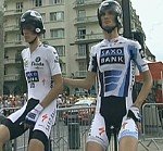 Frank Schleck während der 18. Etappe der Tour de France 2009